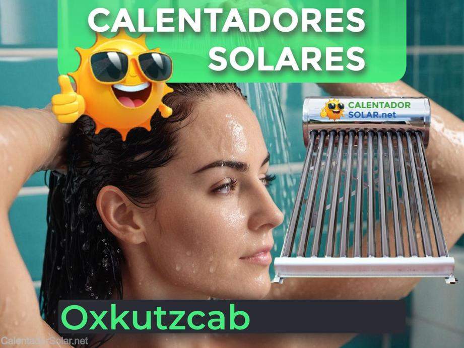 Venta, Instalación y Mantenimiento de Calentadores solares en Oxkutzcab, Yucatán