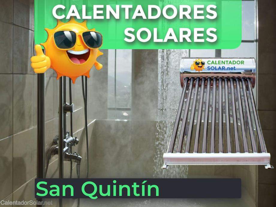 Venta, Instalación y Mantenimiento de Calentadores solares en San Quintín, Baja California